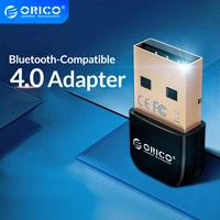 orico wireless usb bluetooth compatible 4 0 adapter usb dongle transmitter receiver for pc windows speaker wireless mouse