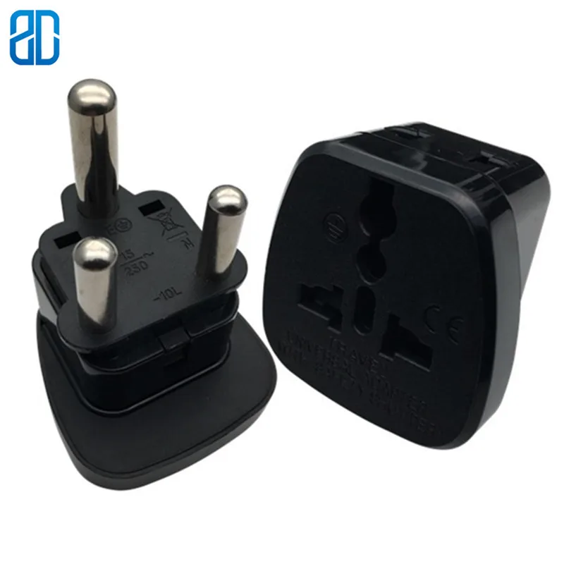 Большая штепсельная Вилка для путешествий из Южной Африки универсальная