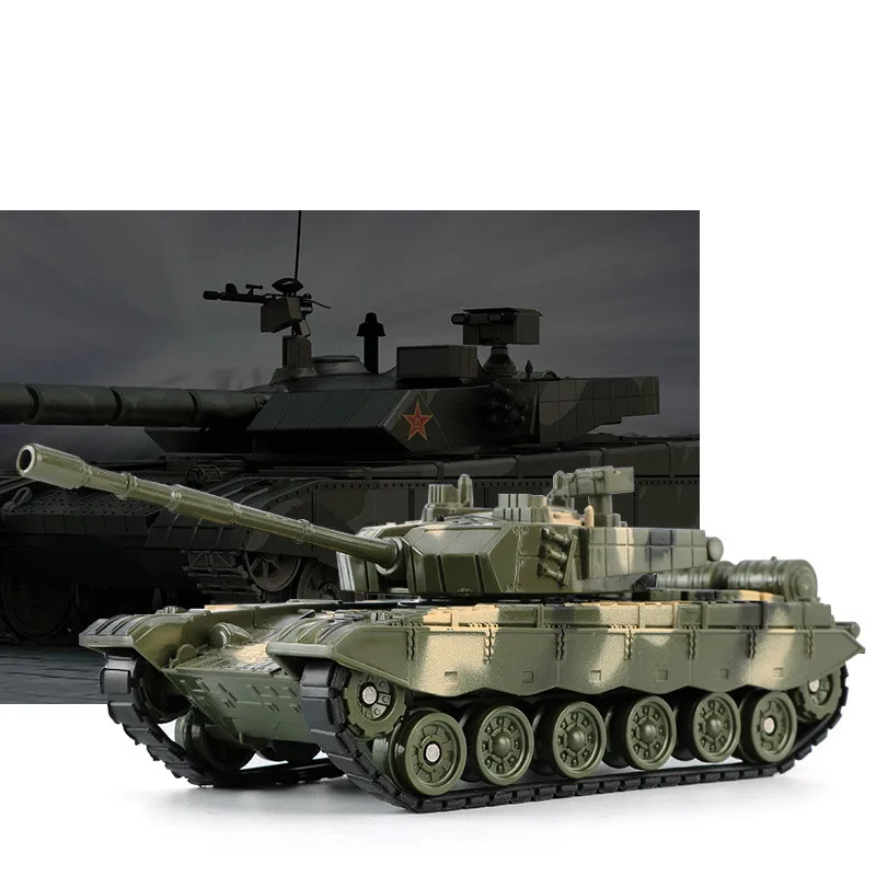 _ 1:50 военная модель пластикового танка игрушка гусеничного с высокой симуляцией