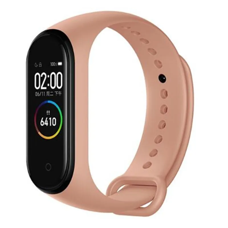Браслет Mi Band 4 ремешок Mi Band 3 спортивный ремешок на запястье силиконовый браслет для браслета 3 группа 4 браслет Miband 3 4 ремешок