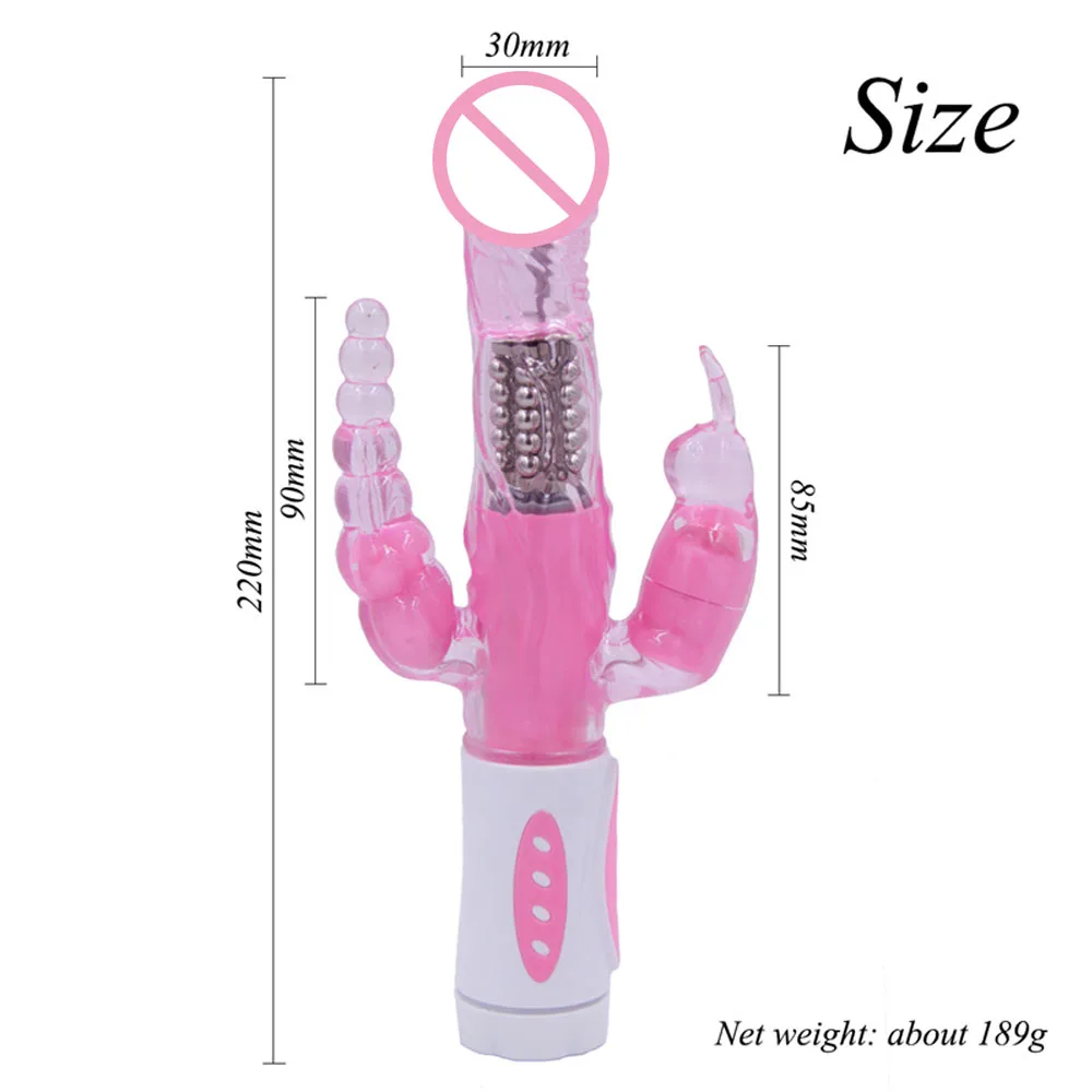 Женская мастурбация мультискоростной Вибратор Кролик Массаж точки G Стимулятор