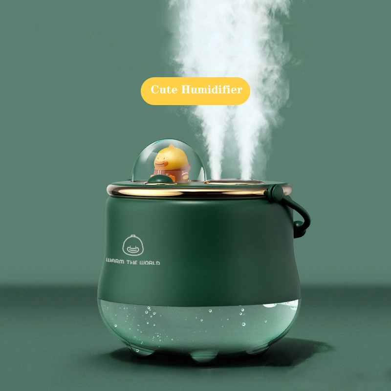 

Портативный увлажнитель воздуха с двойным распылителем, 400 мл