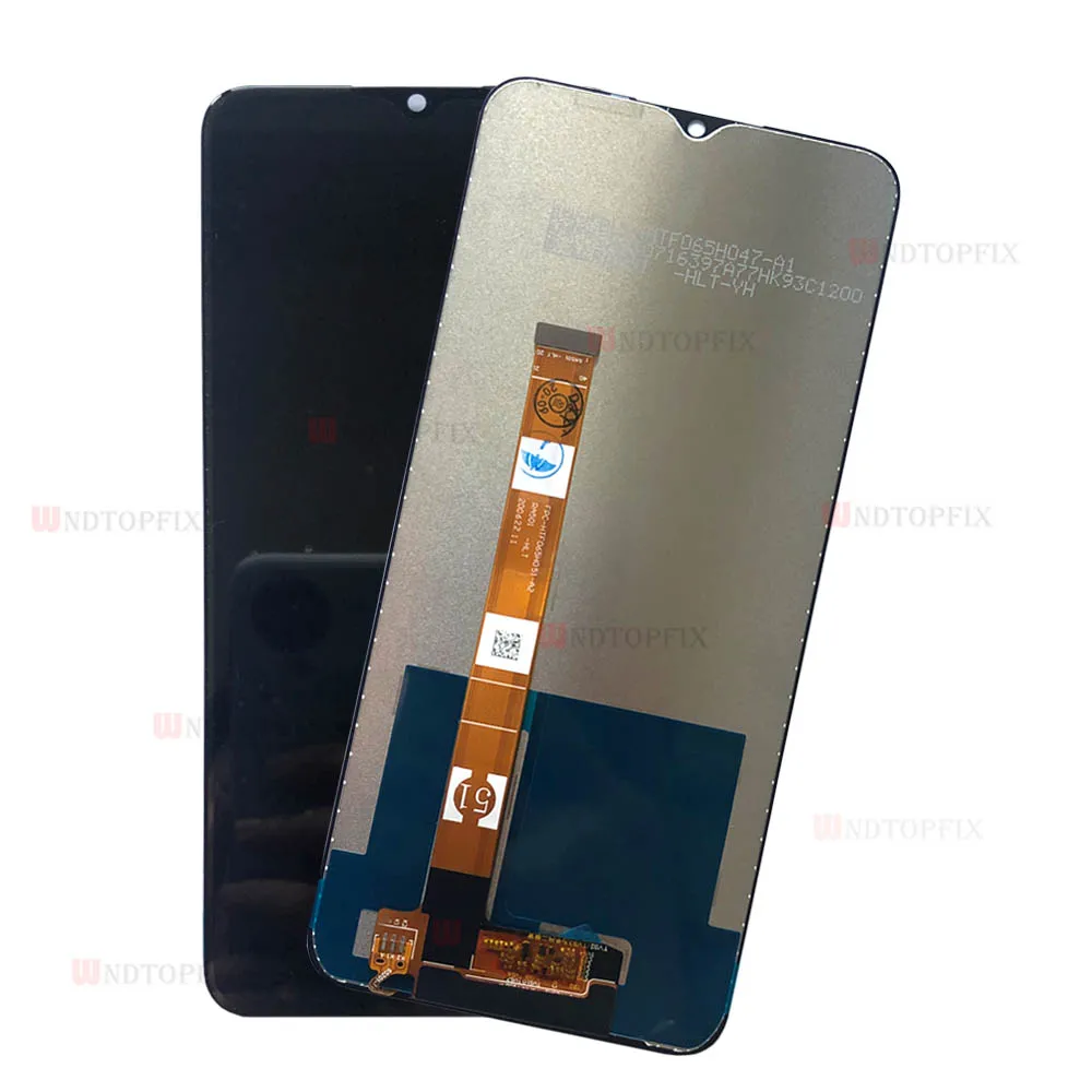 100 tested for oppo realme c11 realme c15 rmx2185 lcd display touchscreen digitizer assembly replacement realme c12 lcd rmx2189 free global shipping