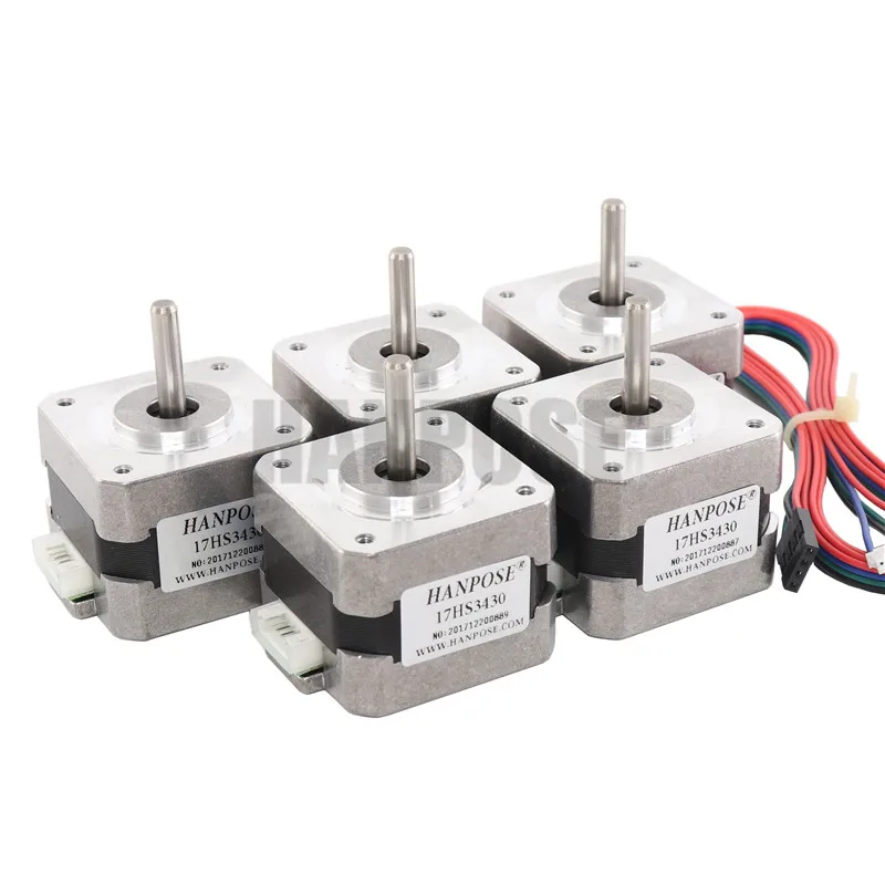 Двигатель для 3D принтера 17HS3430 D 17 12 в пост. Тока 2800 ГГц см 34 мм|motor stepper|stepper motorstepper