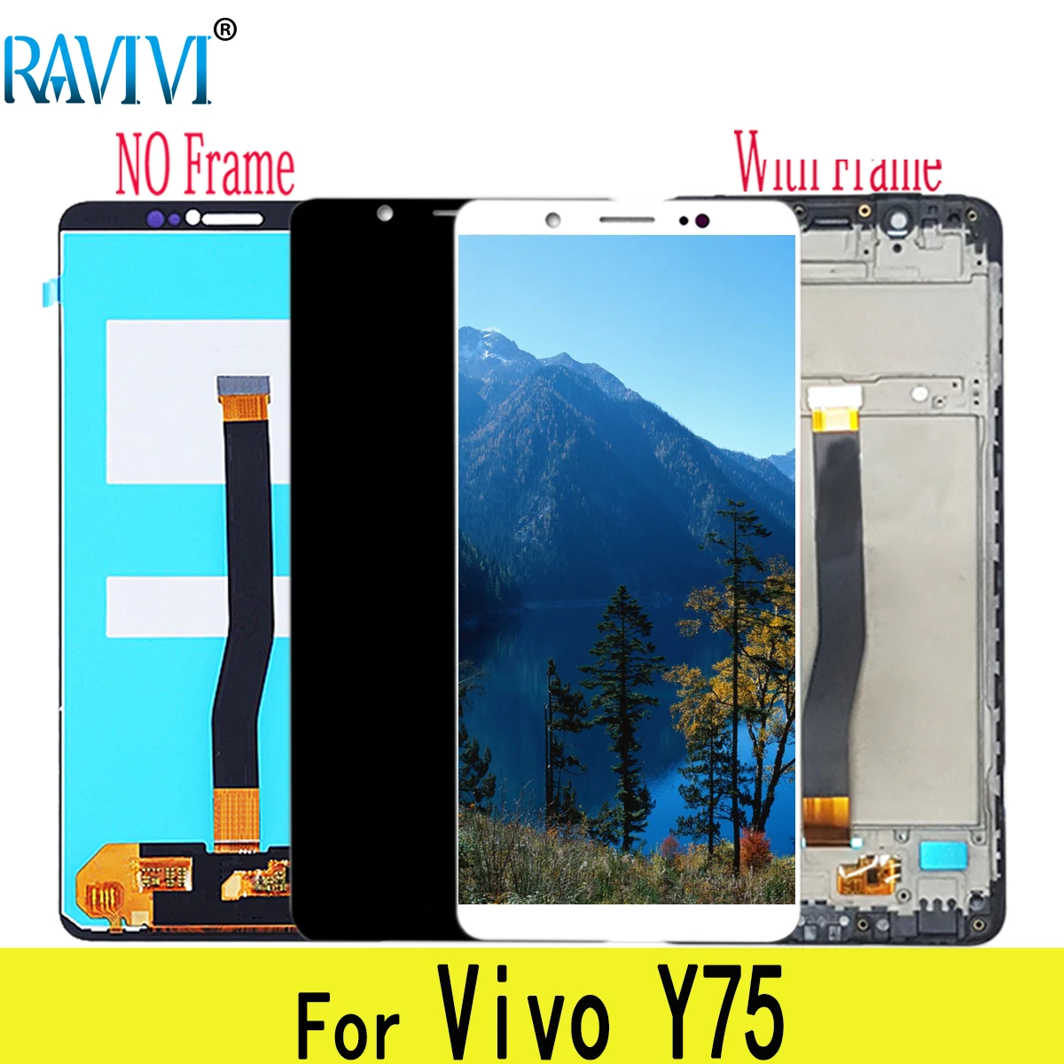 

5.7" V7 LCD For BBK Vivo Y75 LCD Display Touch Screen Digitizer Assembly Replacement For VIVO Y75 V7