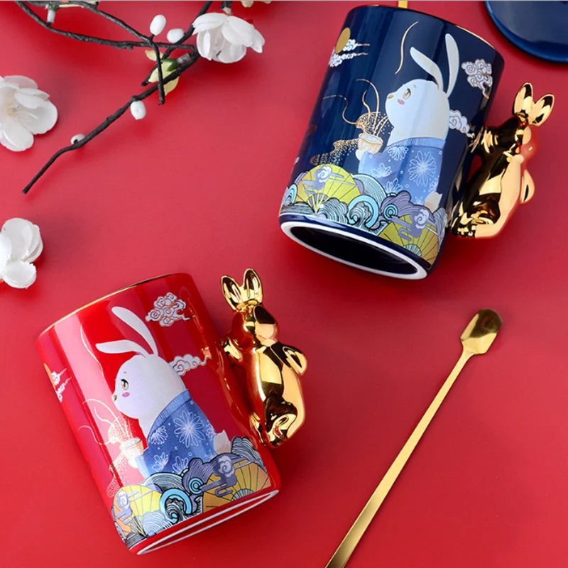 Дизайнерские кофейные кружки Crane или чайная кружка для родителей подарок