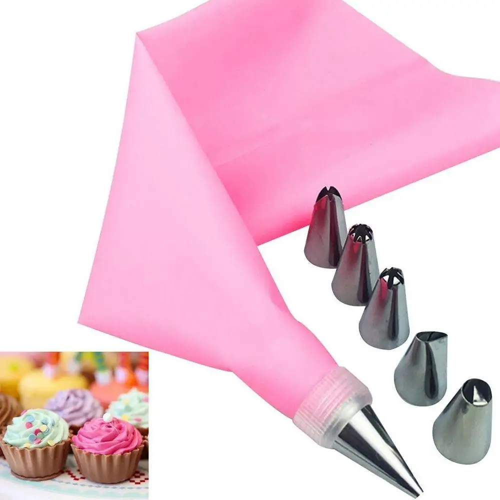 Набор насадок для крема 8 шт./компл. силиконовая глазурь кондитерский мешок