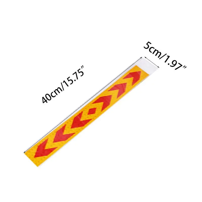 2 шт. Светоотражающие Предупреждение ющие знаки безопасности лента PP наклейки