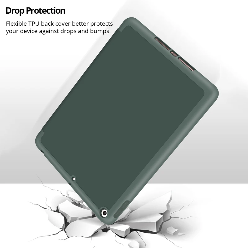 Чехол для Apple iPad 10 2 2020 8th 7 умный чехол + футляр карандашей M1 Pro 11 Air 4 9 магнитный