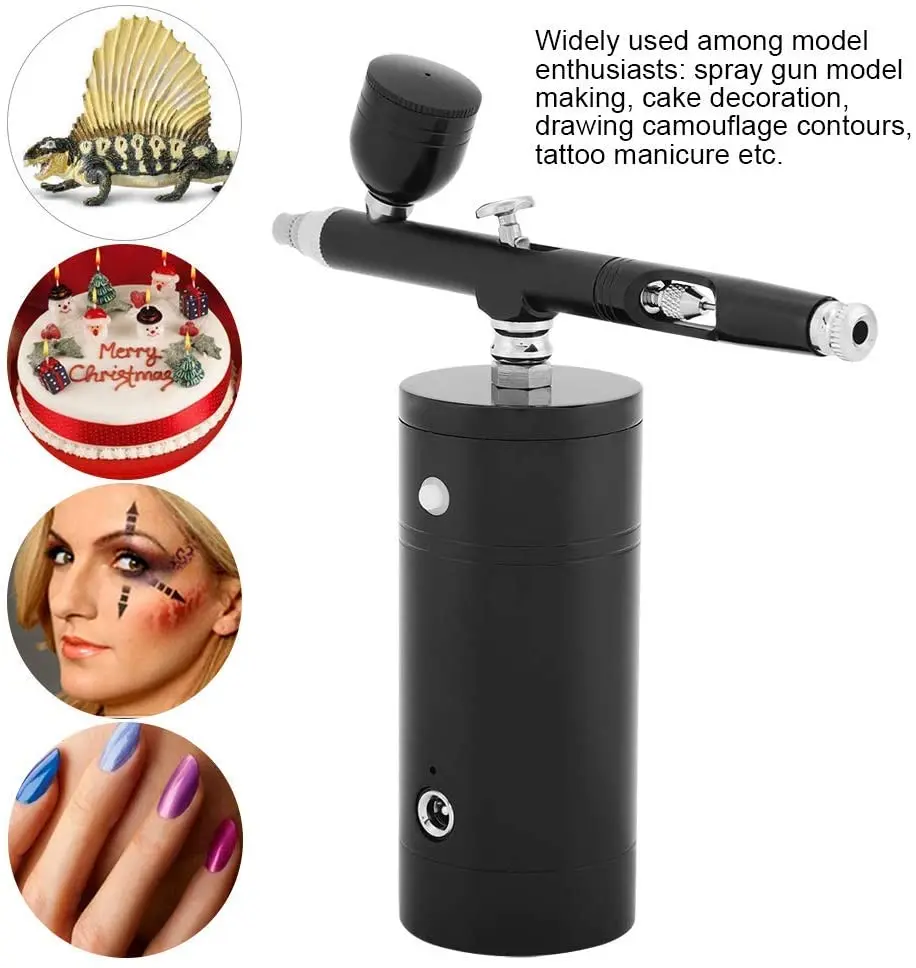 Мини пистолет распылитель 0 3 мм ручной Аэрограф ручка с компрессором для