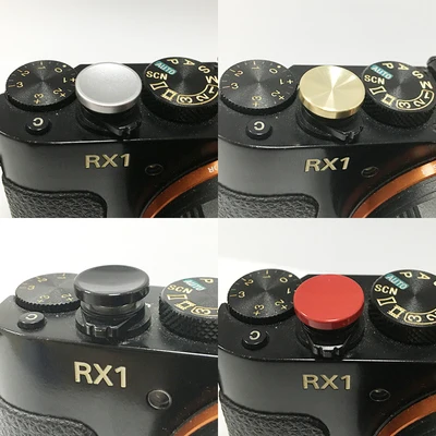 Вогнутая поверхность камеры из чистой меди мягкая кнопка спуска затвора для Leica M6