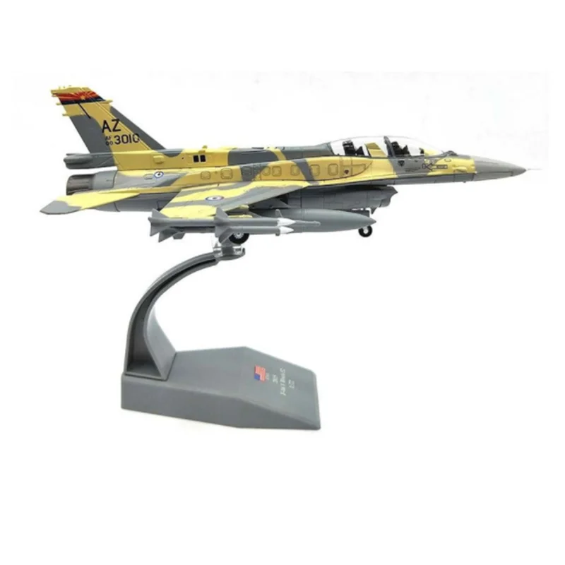 Коллекция 1: 72 Масштаб армии США F 16 Block52 пустыня модель самолета истребителя Литой