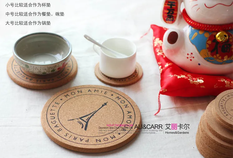 Северная Европа оригинальность железная башня венок-Корона пробковый коврик для