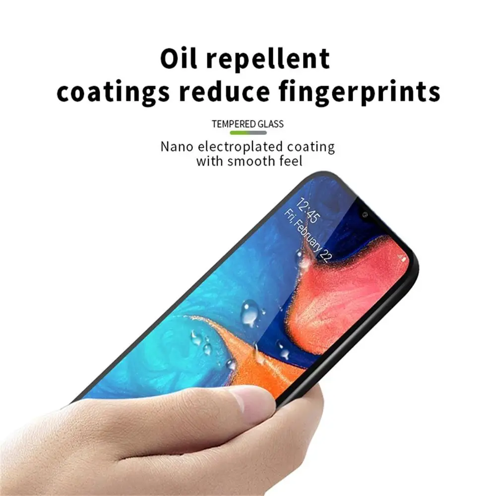 MOFI для Galaxy A10 / A20 A20E Закаленное стекло пленка 9H 2.5D полноэкранная Защита экрана