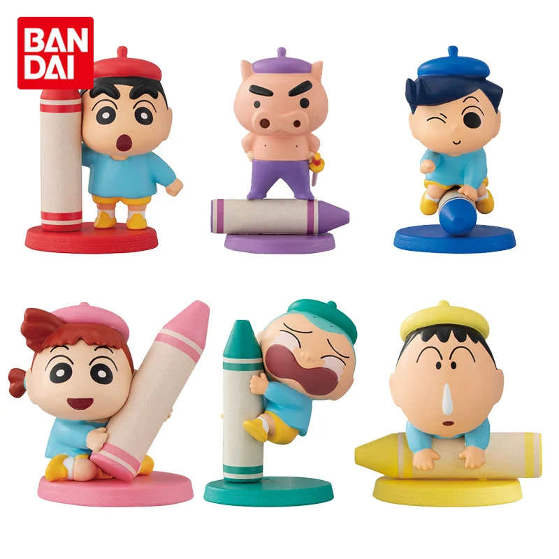 Bandai натуральная Gashapon аниме игрушка курэен Син тян Кукла Граффити фигурку Модель