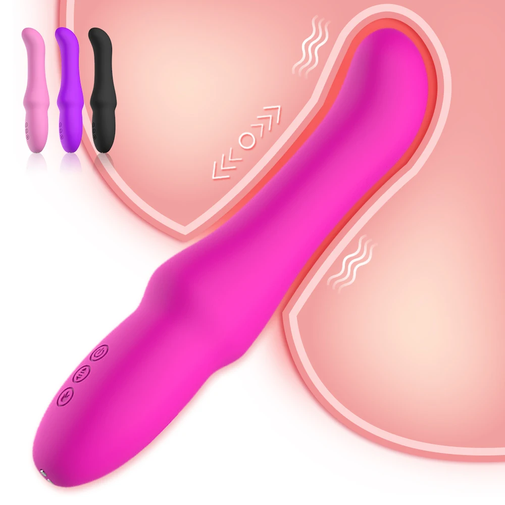 10 режимов настоящий фаллоимитатор вибратор для женщин мягкая волшебная палочка