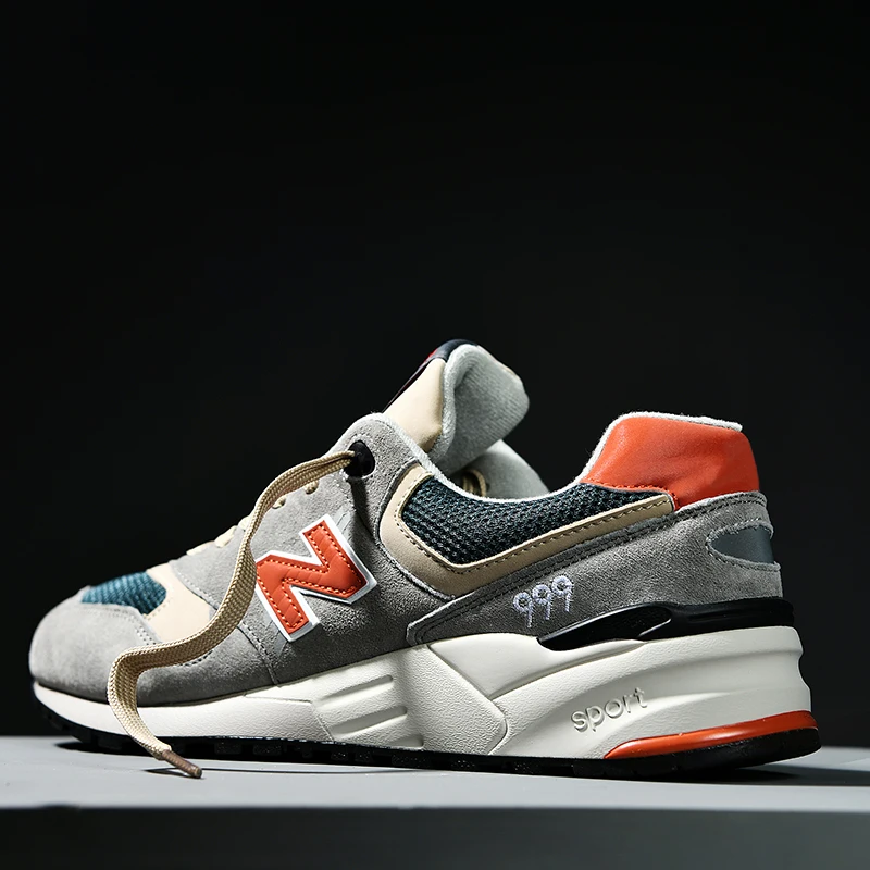 

New flagship store genuine 999 couple net NB noodles 574 casual sneakers men's new color matching color hiking shoes