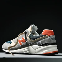 new flagship store genuine 999 couple net nb noodles 574 casual sneakers mens new color matching color hiking shoes
