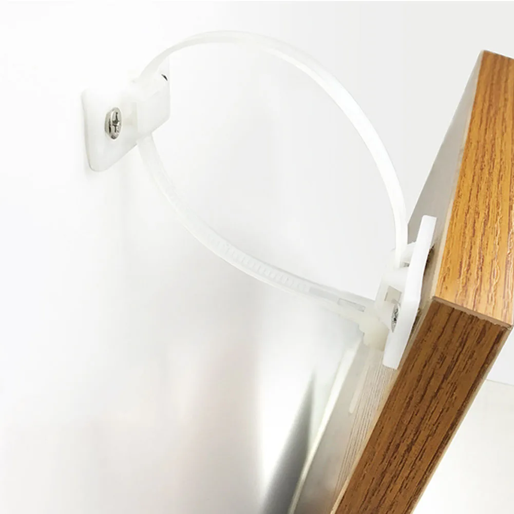 Белый защитный ремень для шкафа защищающий от землетрясений безопасная книжная