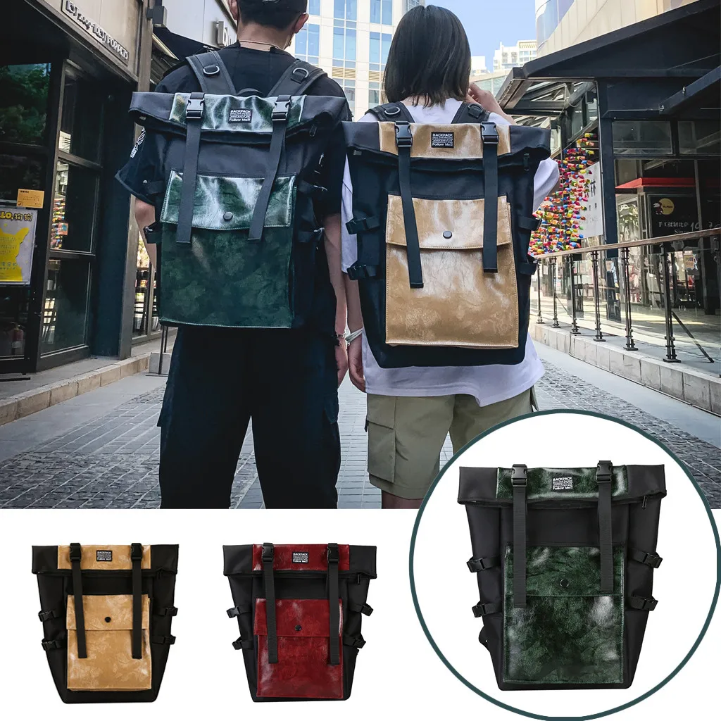 Модные мужские женские оксфорды большой емкости сумки элегантный дизайн кожаные