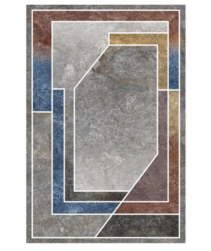 

Nordic living room carpet bedsidebedroom kitchen coffee table carpet luxury simple modern online celebrity with rectangular mats