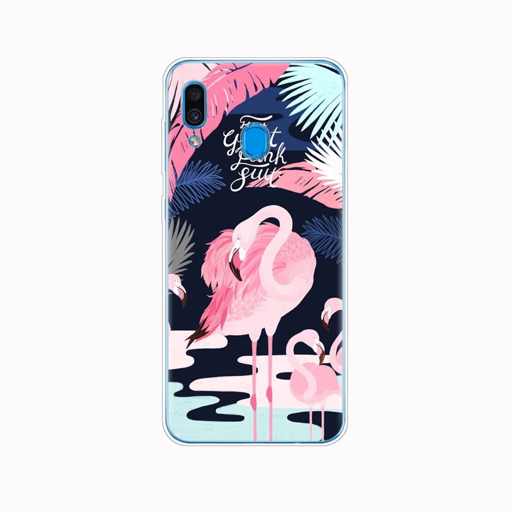 Чехол для Samsung Galaxy A20 чехол A20E силиконовая задняя крышка A 20 2019 A205F A202F мягкий бампер