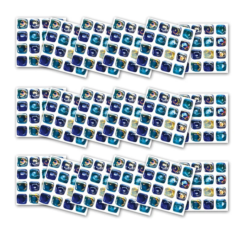 Мозаичная плитка наклейки на стену ПВХ для кухни ванной комнаты