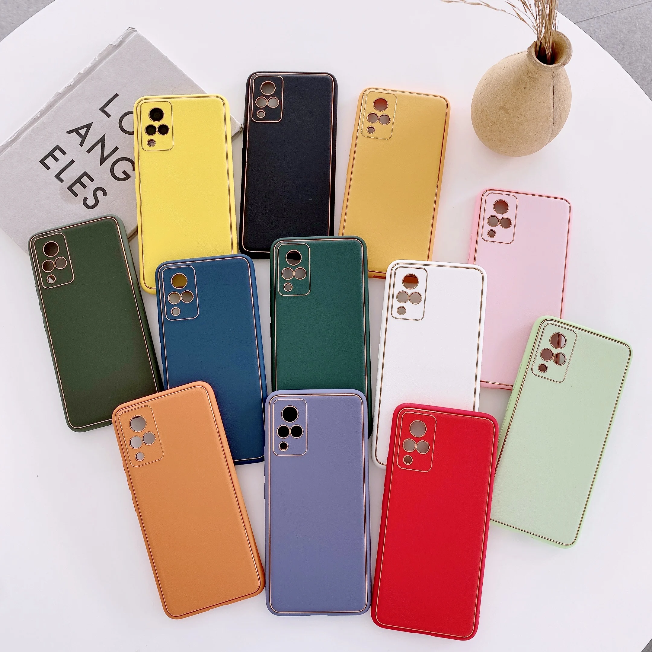 

Luxury electroplating phone case for VIVO X30 X30 Pro X60 X60 Pro S9 funda case X60 Pro Shockproof Back Cover