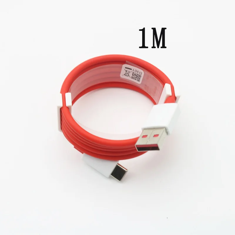 Зарядный кабель Usb Type-C для Oneplus 6T быстрый красный зарядки и передачи данных