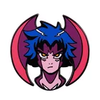 Значок Devilman Crybaby из аниме серии Akira Fudo Pin Demon Power!