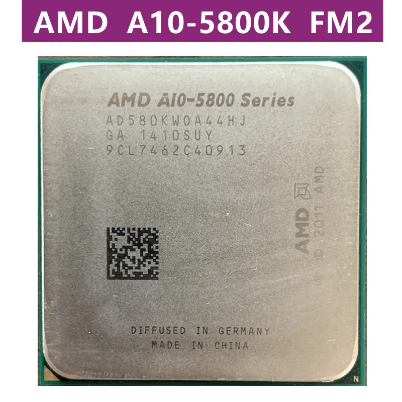 AMD A10-Series A10 5800K 5800B Quad-Core 5800 Processeur AD580KWOA44HJ/AD580BWOA44HJ 0 Prise FM2 | Компьютеры и офис