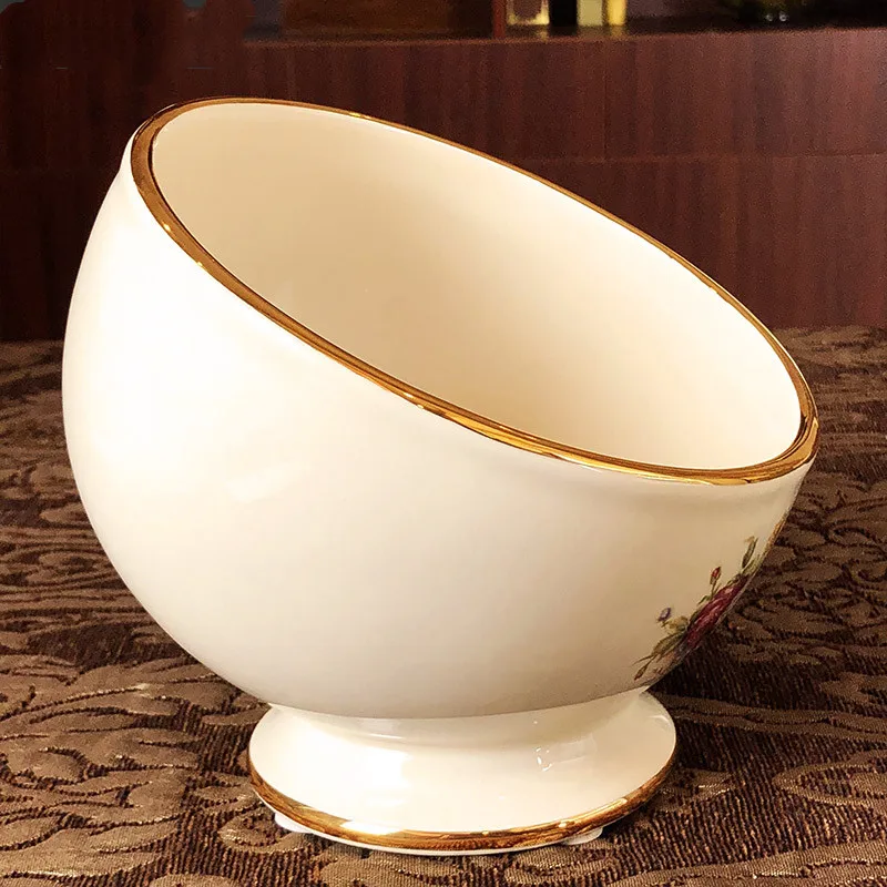 Tabletop Storage Boxes Ceramic Candy Sugar Bowl Key Holder Box Condiment Sundry Case Living-Room Decorations | Дом и сад