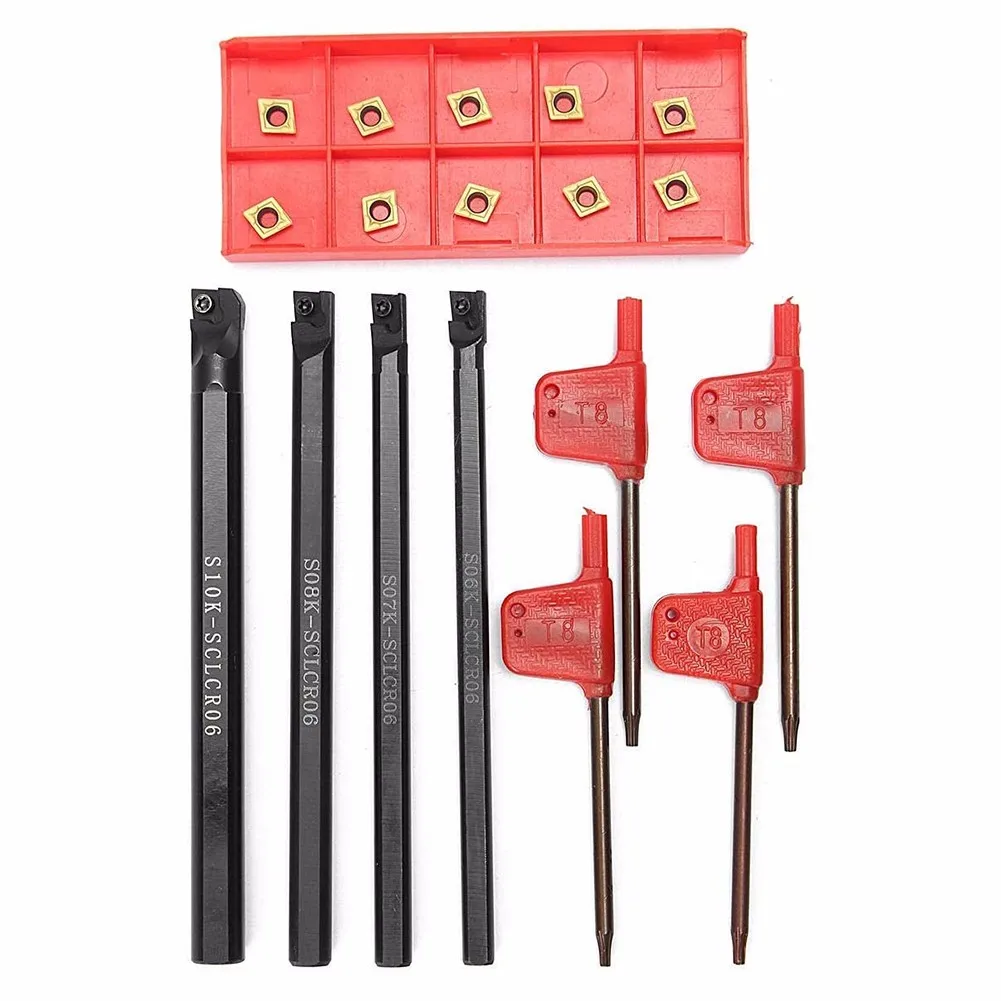 

Carbide PVD CCMT060204 Inserts Cutting S06K/S07K/S08K/S10K-SCLCR06 6-10mm