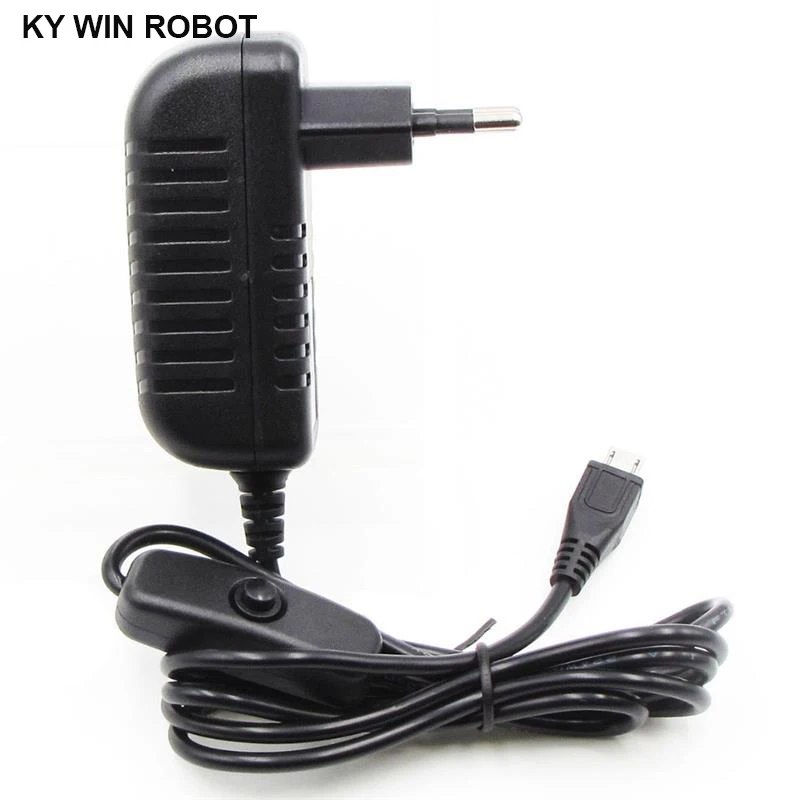 5V3A для Raspberry PI 3 Model B + плюс адаптер питания USB зарядное устройство Блок импульсный