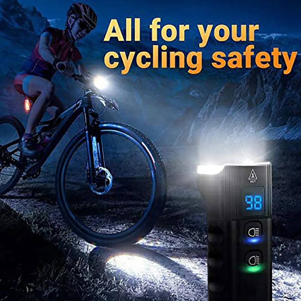 

2000 Lumens USB Rechargeable Bicycle Front Light With IP65 Waterproof And 13 Lighting Modes Bicycle Light