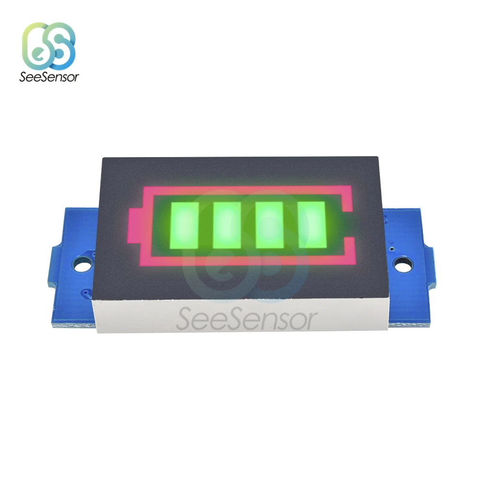 Тестер мощности литий ионной батареи серии 6S 7S модуль индикатора емкости зеленой