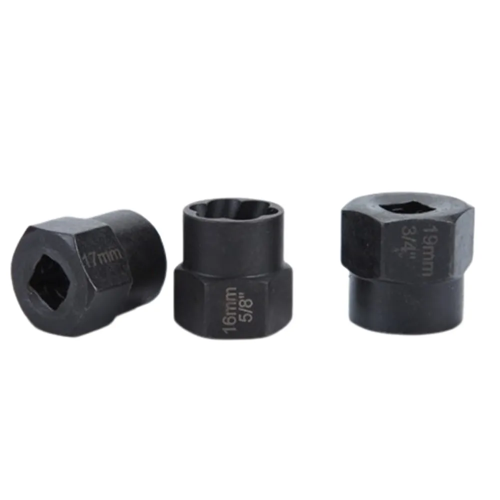 

13pcs Bolt Nut Screw Remover Set Impact Damaged Stud Extractor Socket Tool Kit Removing Socket Wrench Accessories