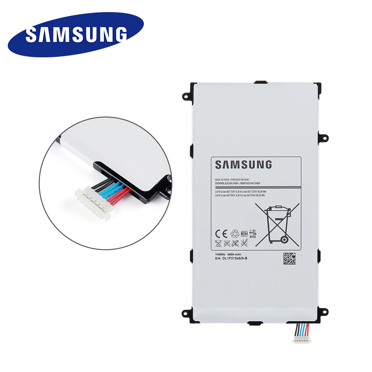 samsung orginal t4800u t4800c t4800e 4800mah replacement battery for samsung galaxy tab pro 8 4 t320 sm t321 t325 t321 tools free global shipping