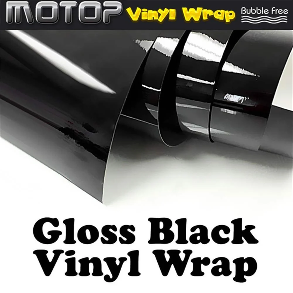 

Car Styling 152x30cm Practical Black Glossy Double-layer Vinyl Wrap Decal Car Roll Wrap Sticker Vinyl 3D Carbon Fiber DIY Film
