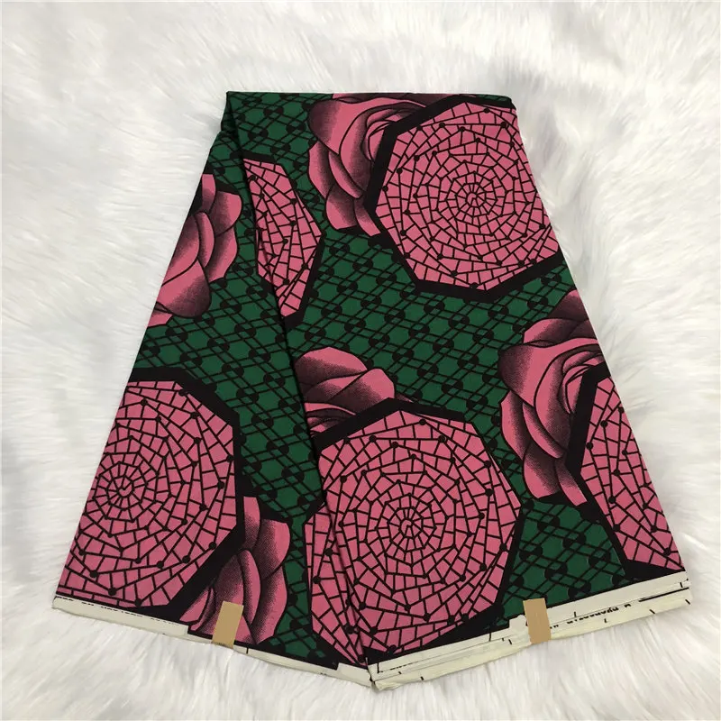 21 polyester wax Полиэстер качество нигерийский Chitenge Анкара ткань Гана Kente воск Африканский Kitenge печать ткань для ткани в 6 ярдов WD30 - Цвет: 21 polyester wax