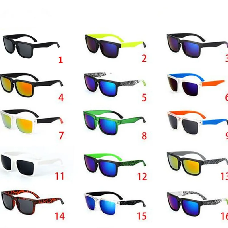 Очки солнцезащитные мужские/женские прямоугольные с логотипом spied | Аксессуары