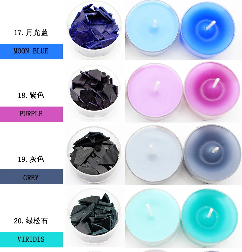 5g DIY свечные красители красочный восковой пигмент краситель нетоксичный соевый