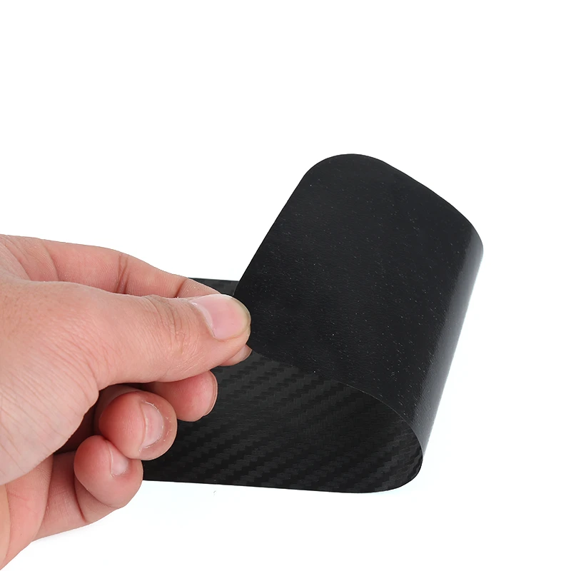 4 шт. Новинка Авто 3D углеродное волокно Автомобильная защита от порога