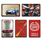 Потертая шикарная монетная гонка, мотоцикл, металлический постер для автомобиля, жестяной знак, винтажный гараж, дом, мужская пещера, настенные декоративные знаки