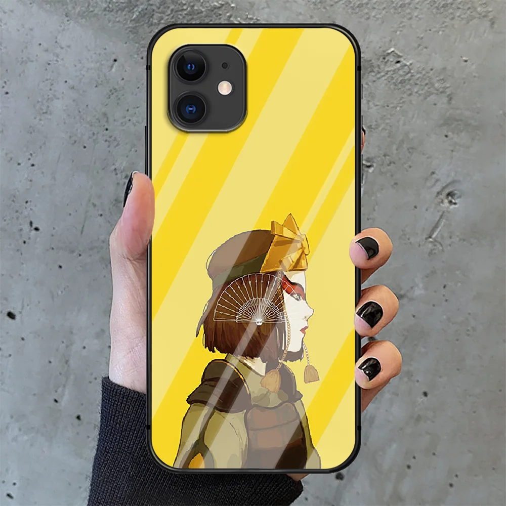 

Avatar The Last Airbender Phone Tempered Glass Case Cover For IPhone 6 6S 7 8 11 12 X Xr Xs Se 2020 Pro Max Plus Mini Tpu Phone
