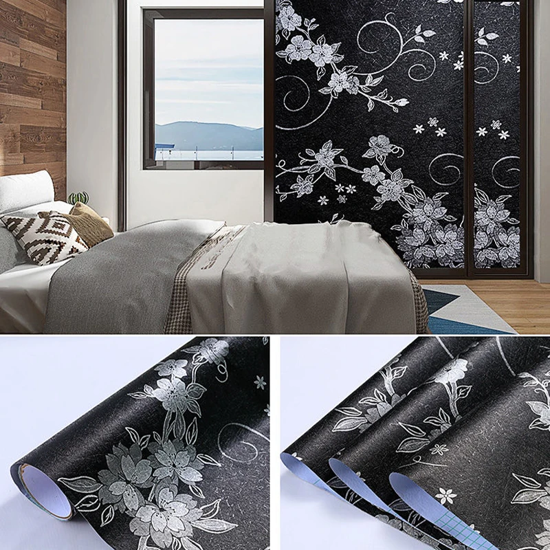 Плотные оконная пленка 100% светильник блокирует ультрафиолет виниловая Декор