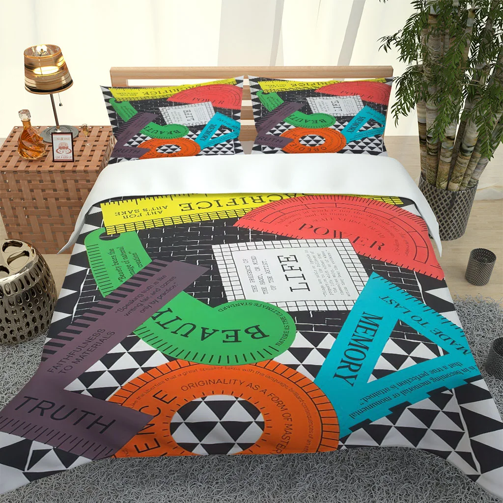 Пододеяльники домашний текстиль с изображением мультфильма уличная мода