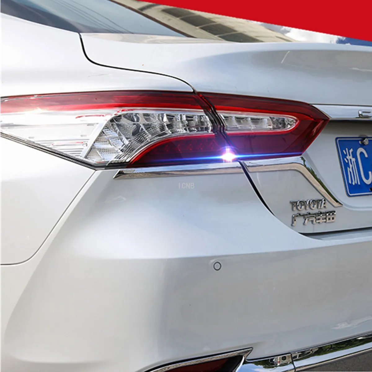 4 шт. комбинированные накладки на заднюю фару для Toyota Camry 2018 8th XV70|Лепнина