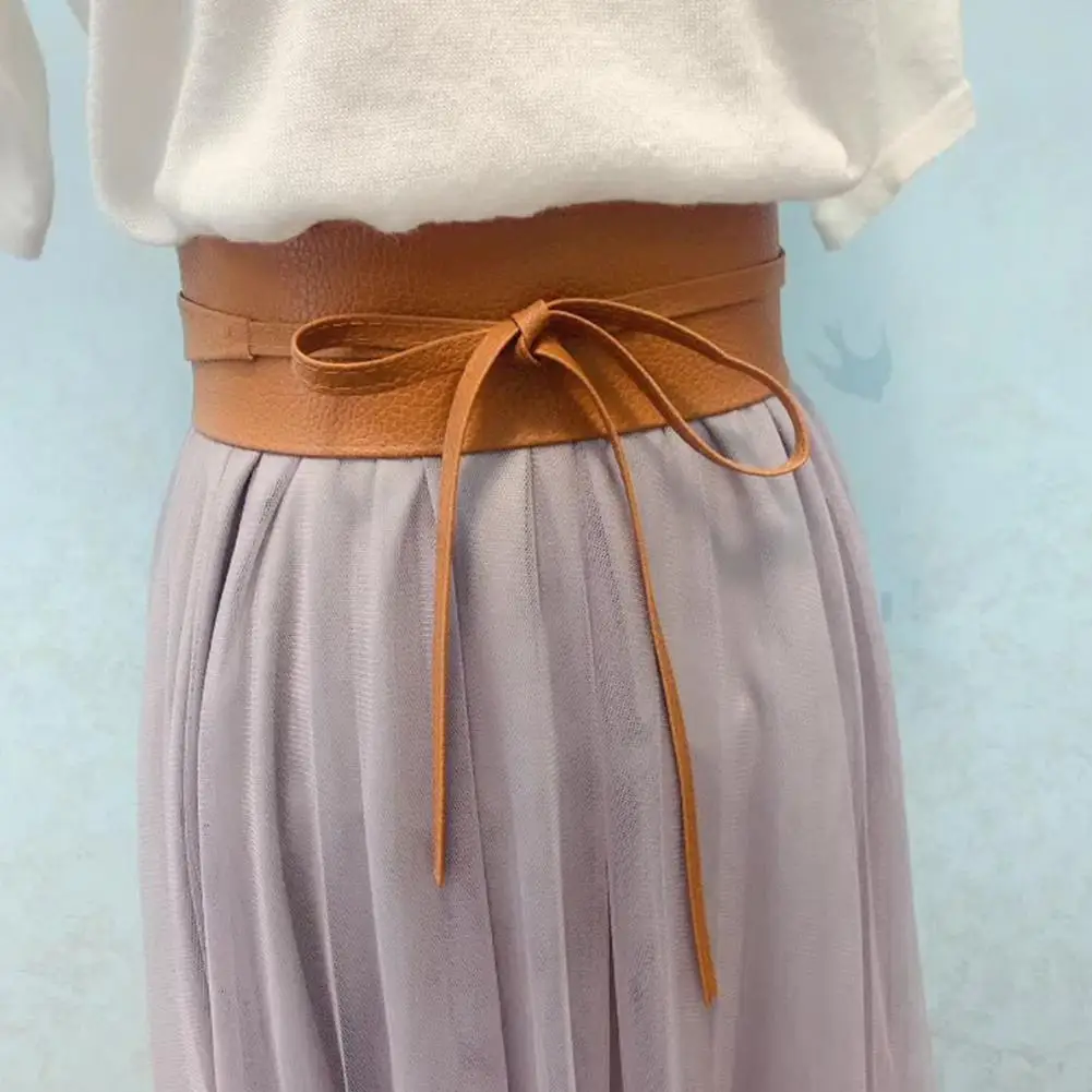 

2 Pcs/Set Chic Bowknot Waist Band Dress Belt Decorative Lightweight