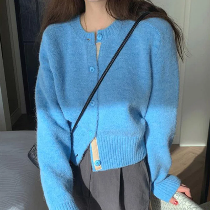 

Sweater Cardigan Women New Streetwear Sweet Top Chic Long Sleeve Knitting Oversize Sexy Jacket Tops Sweater Autumn Female
